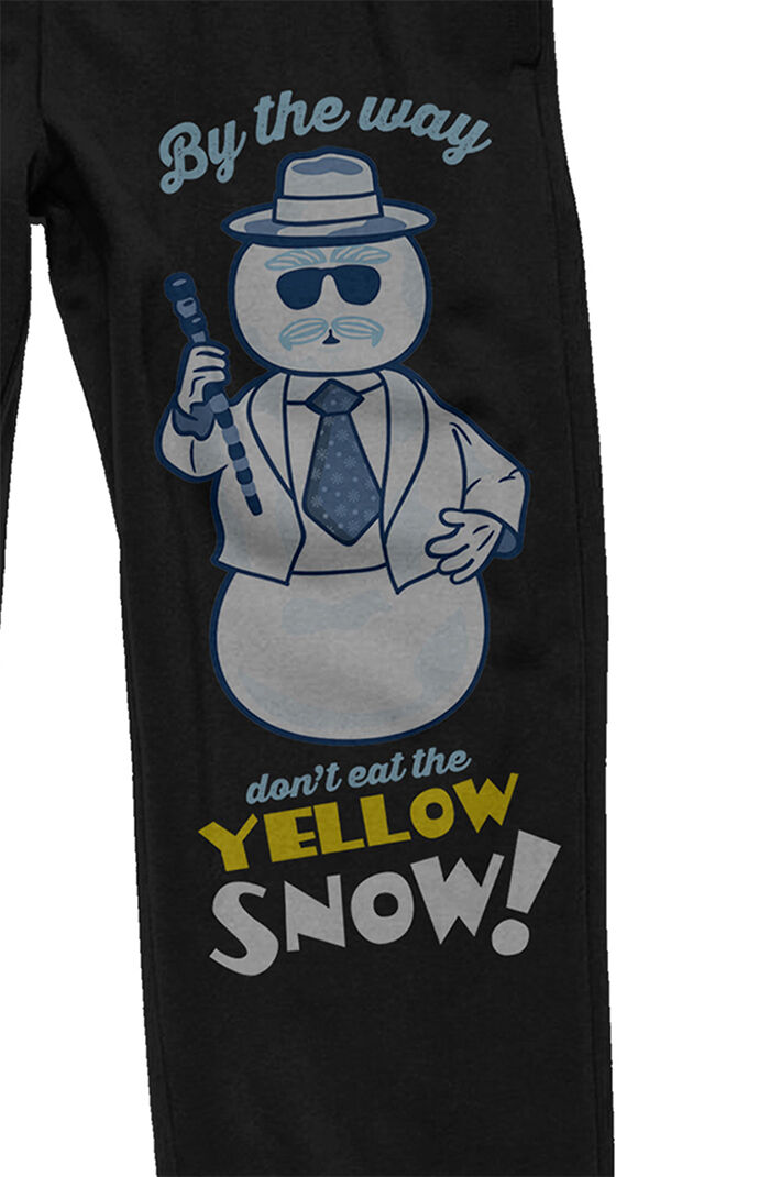 Don't Eat Yellow Snow Sweatpants