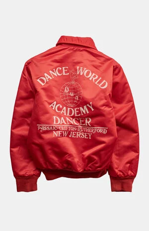 '80s Dance World Academy Varsity Jacket image number 1