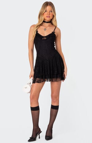 Lyla Lace Corset Mini Dress image number 1