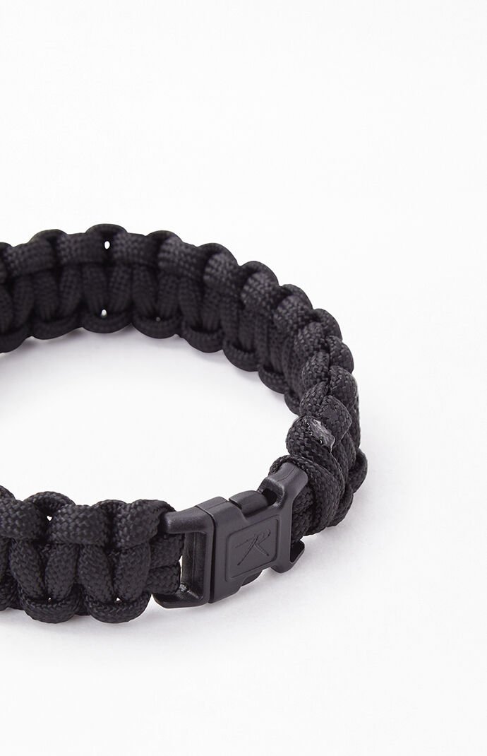 Black Paracord Bracelet
