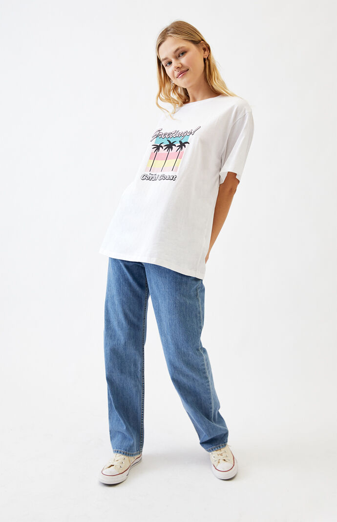 Greetings Oversized Boyfriend T-Shirt