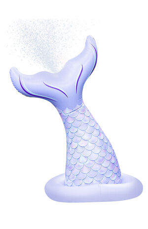 Mermaid Tail Inflatable Water Sprinkler image number 4