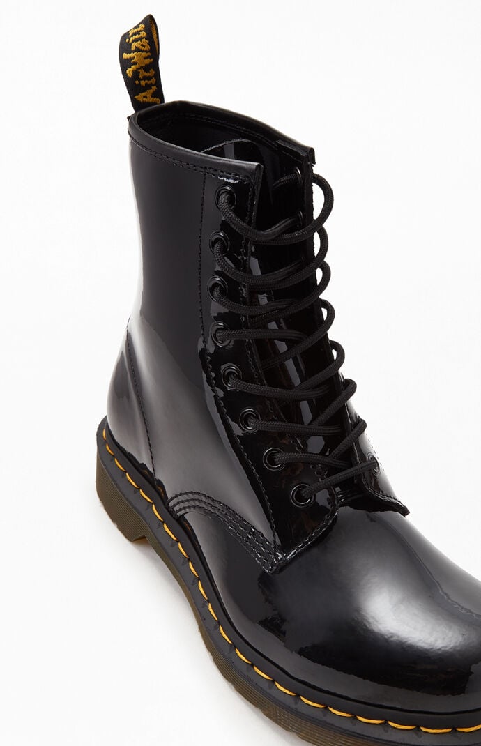 dr martens patent boots