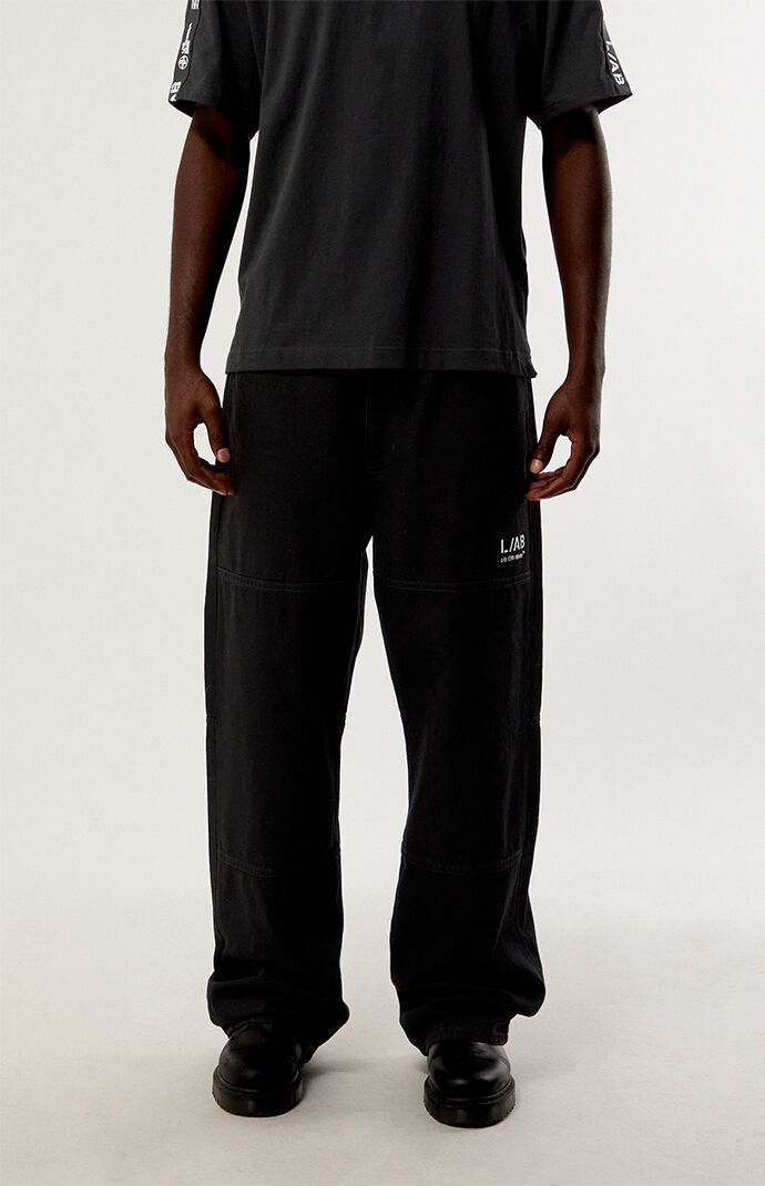 L/AB c/o Off-White Diagonal Carpenter Jeans