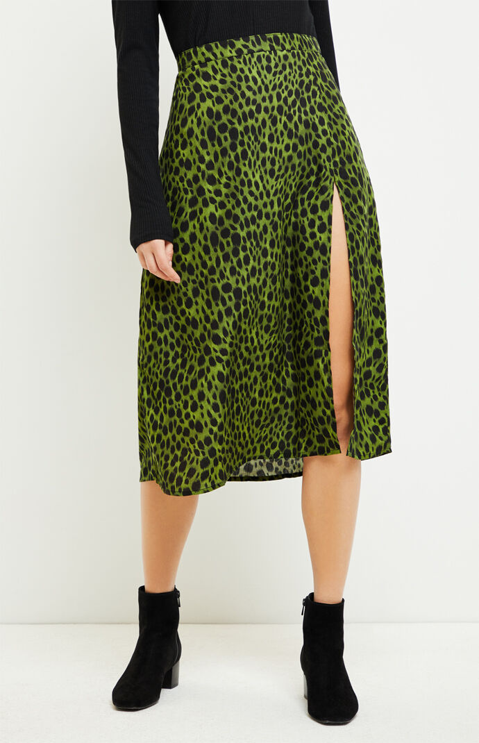 Motel Rocks Saika Midi Skirt Pacsun
