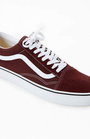 Brown Old Skool Suede Shoes image number 6