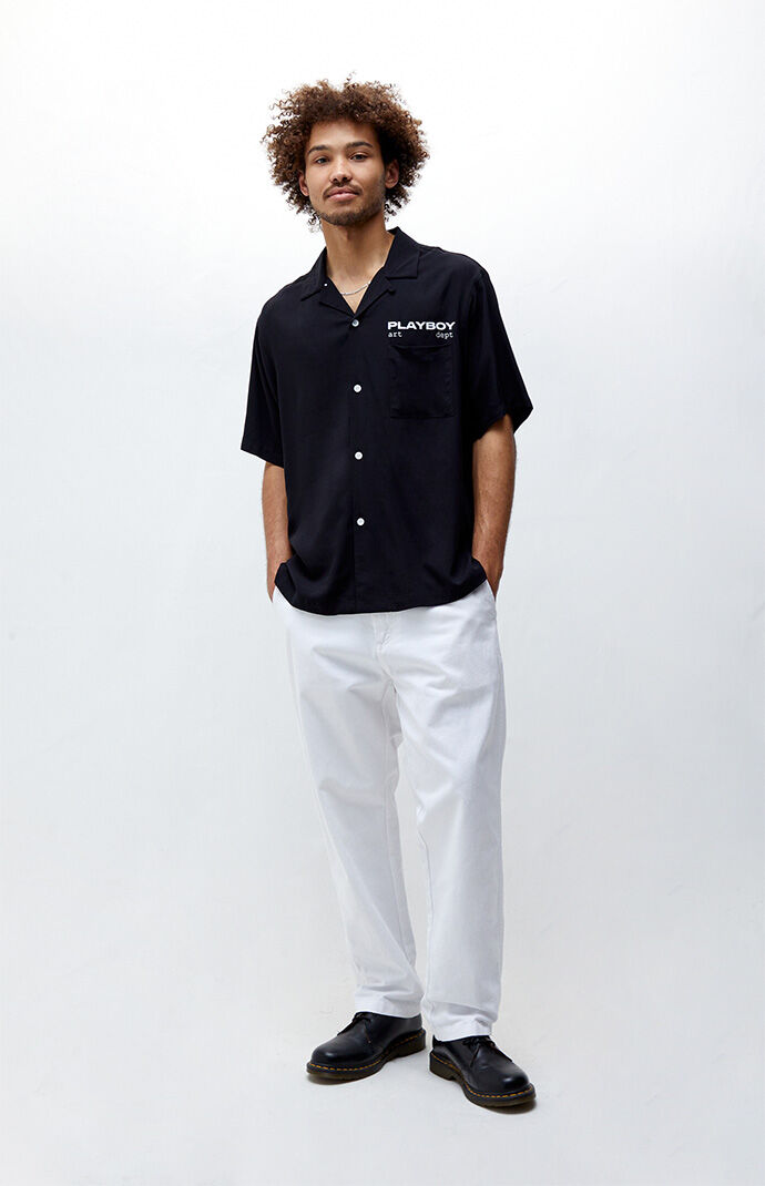 Playboy By PacSun Cyber Shop Camp Shirt 
