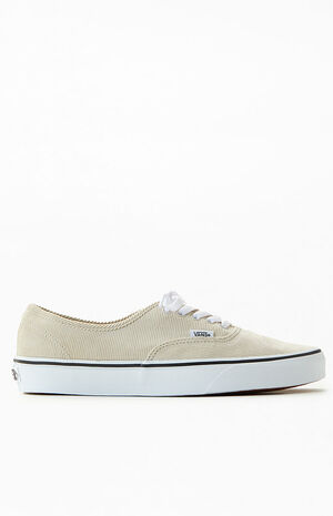 Beige Corduroy Authentic Sneakers image number 1
