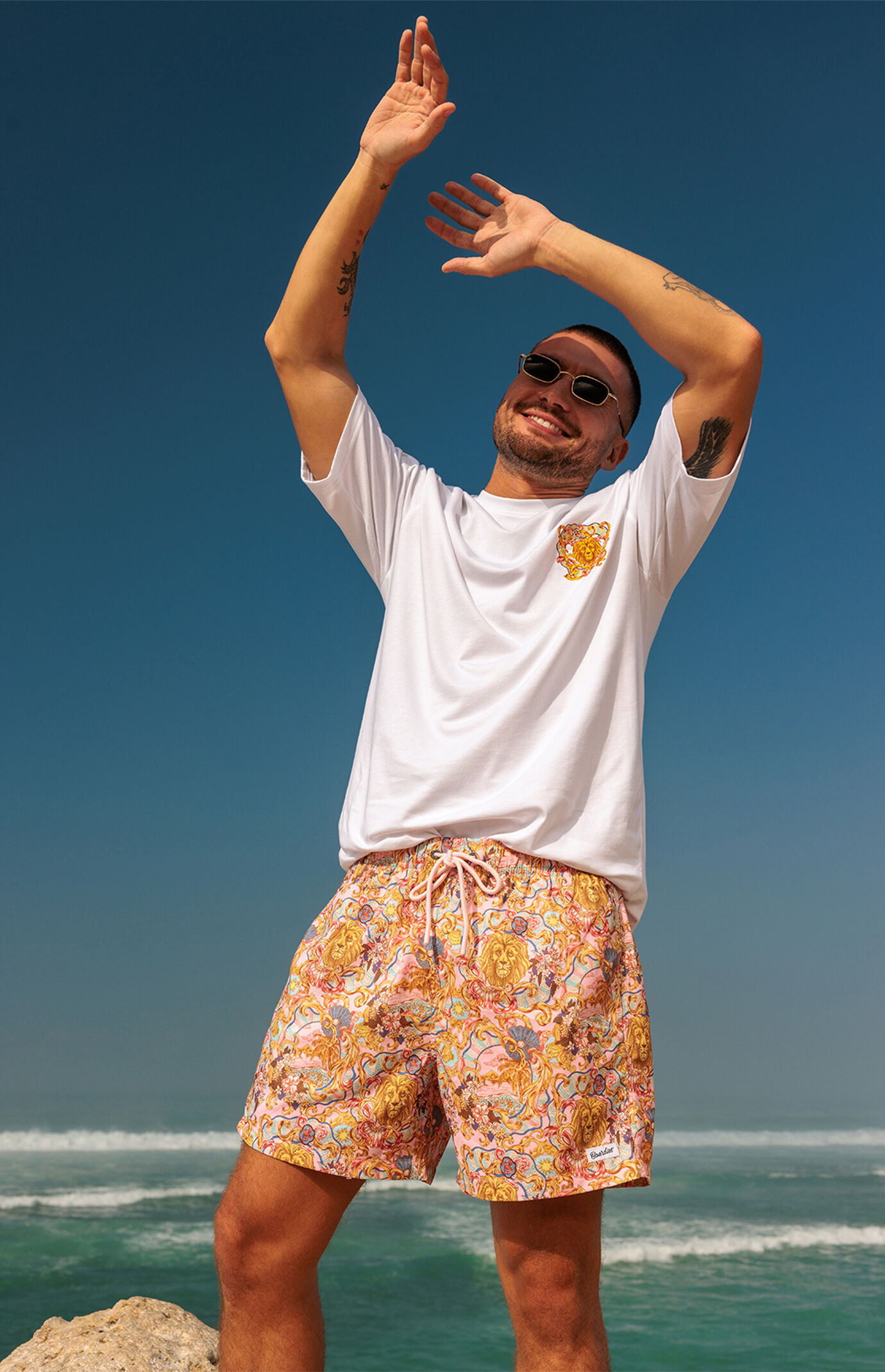 Boardies Leo 4.5" Swim Trunks