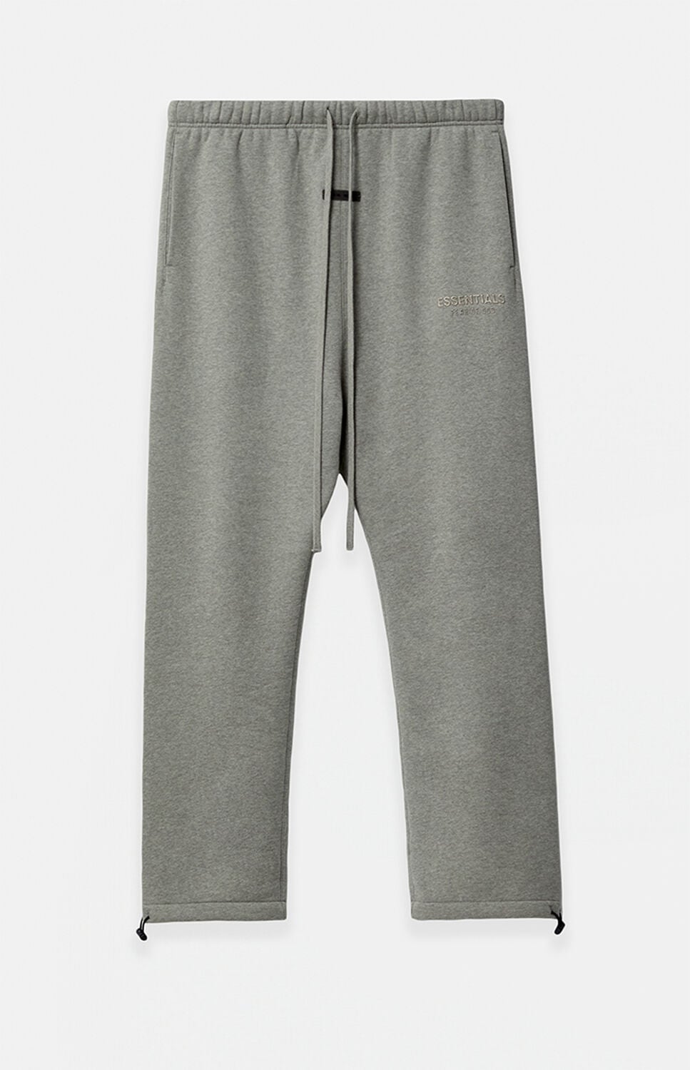 Fear of God ESSENTIALS Concrete Heather Fleece Relaxed Sweatpants