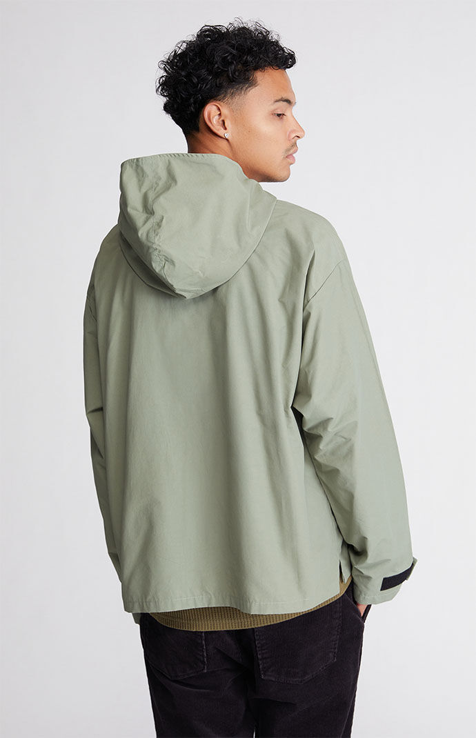 PacSun Technical Nylon Pullover Hoodie PacSun