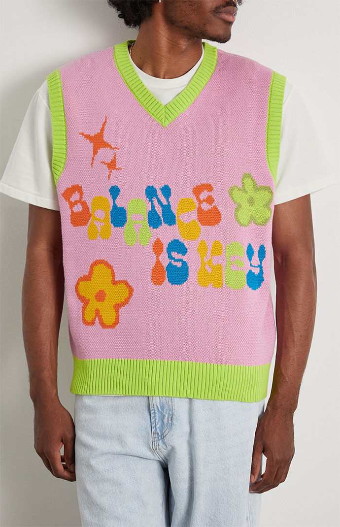 BTS Holiday Collection KNIT VEST Mサイズ HIGH TWISTED COTTON KNIT VEST – Shinzone