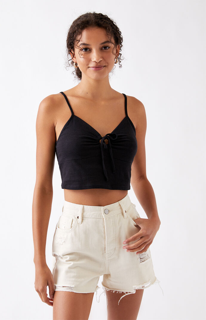 Tie front tank