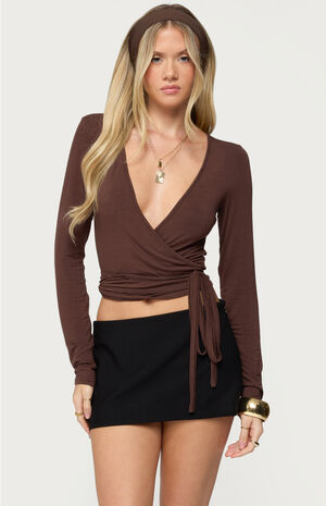 Malenna Wrap Top image number 1