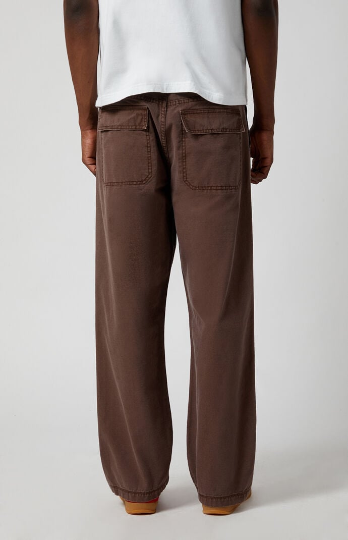 ファッション 通販 PacSun Brown Baggy Carpenter pants | PacSun ルアー・フライ