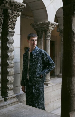 x Pacsun Rests In a Garden Jacket image number 1