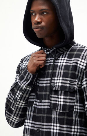 Field Insulated Flannel Hooded Shacket image number 4