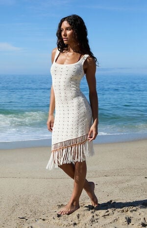Ivy Crochet Mini Dress image number 1