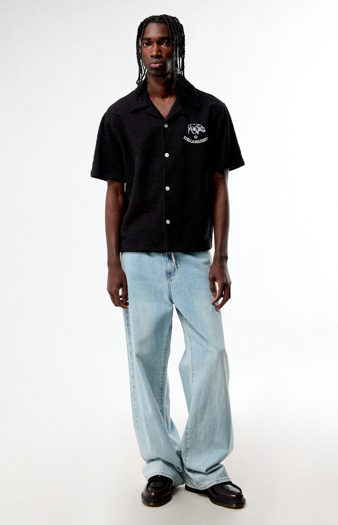 Pacsun Bishop Embroidered Camp Shirt | Pacsun