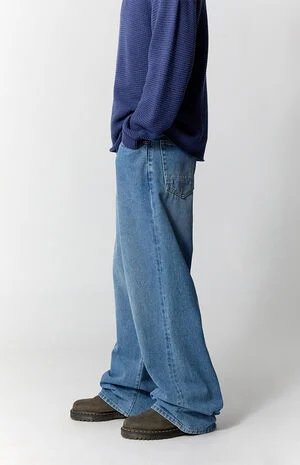 Blake Extreme Baggy Jeans Lighter Blue image number 3