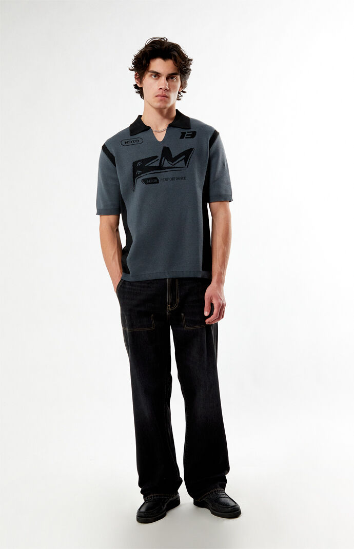 Pacsun Moto Polo Sweater Shirt | Pacsun