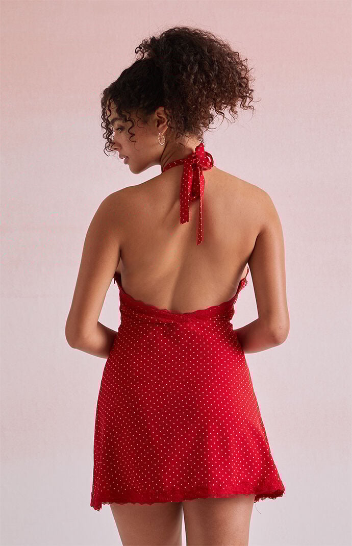 Beverly and Beck Lucy Lace Trim Mini Dress | PacSun