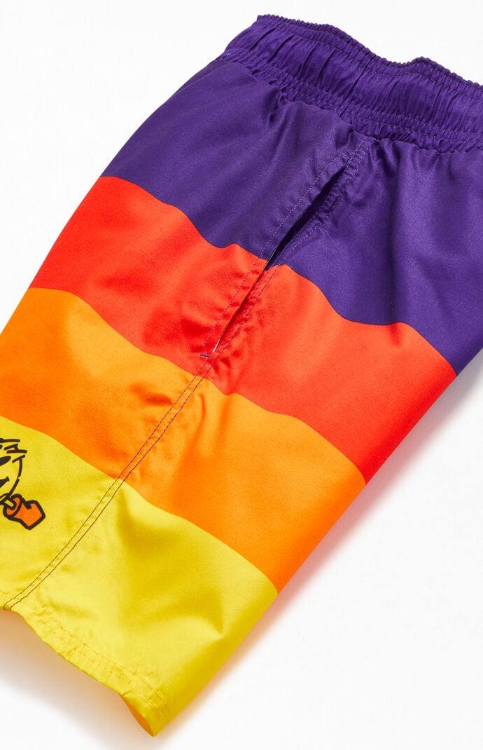 pac man swim trunks