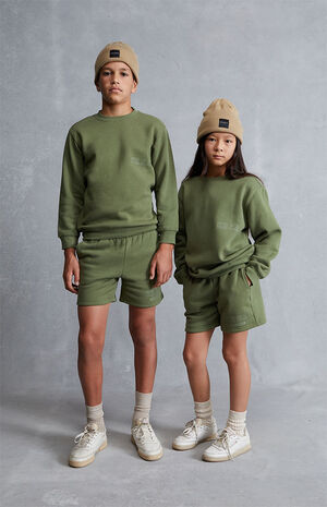 Kids Eco CRCA Crew Neck Sweatshirt image number 2