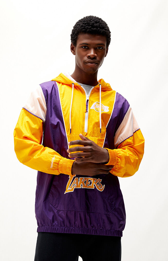 lakers anorak jacket
