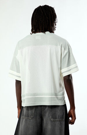 Gray 80 Cropped Football Jersey image number 4