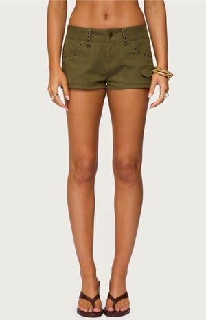 Hazen Grommet Low Rise Shorts image number 1