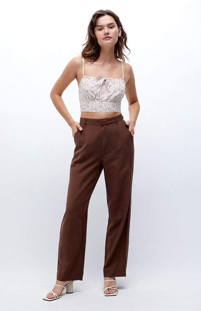 Rhythm Holiday Wide Leg Trousers | PacSun