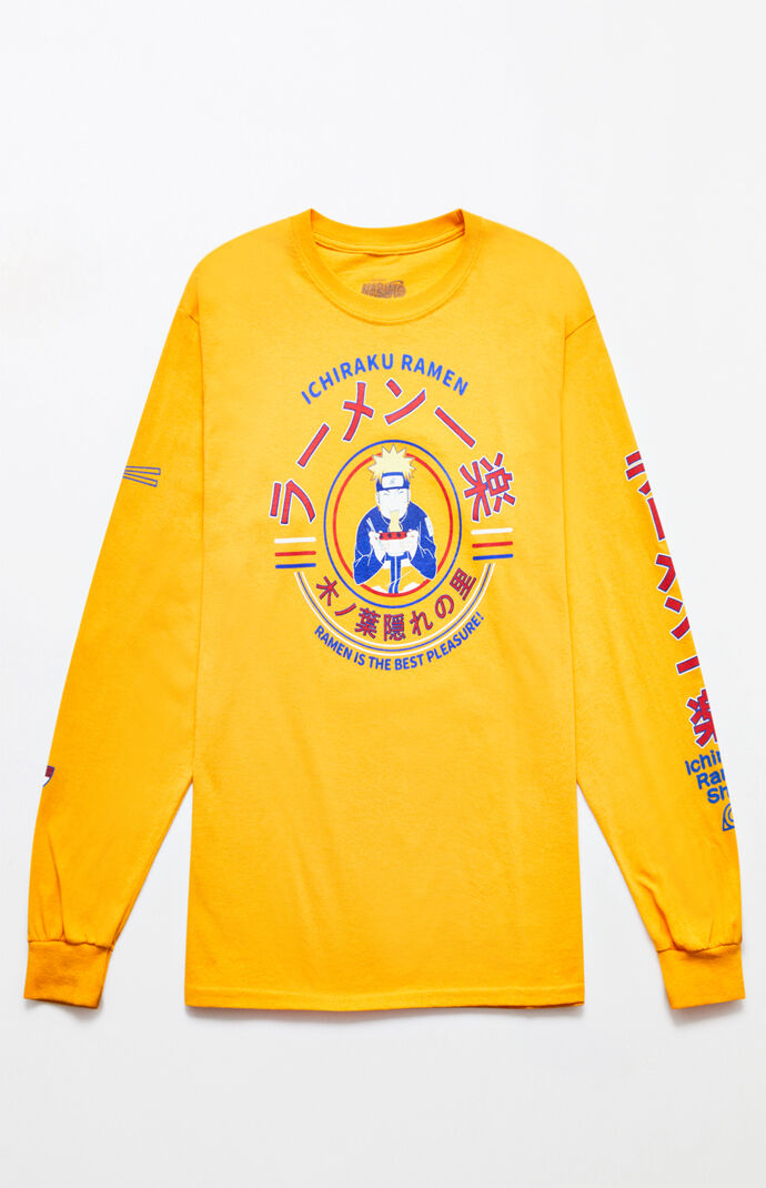 Naruto Ramen Long Sleeve T Shirt Pacsun