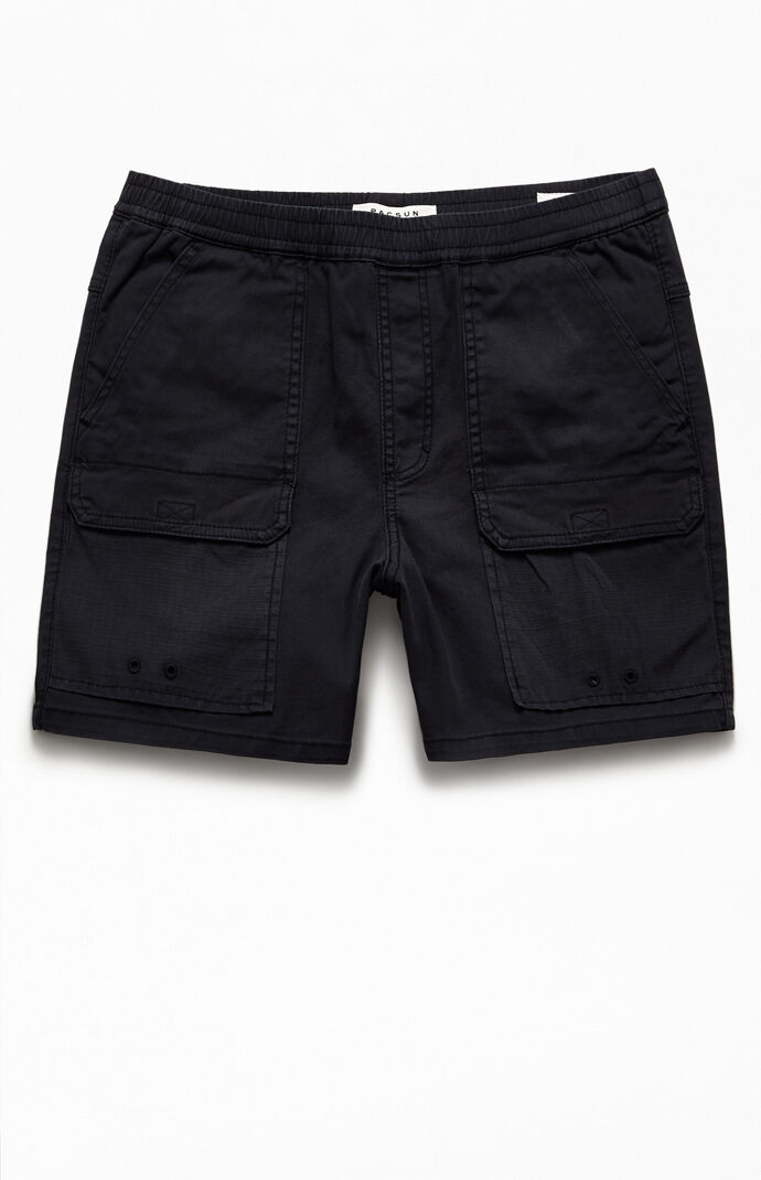 Isaac Cotton Blocked Shorts