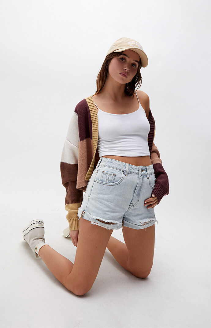 Mom jean shorts pacsun clearance