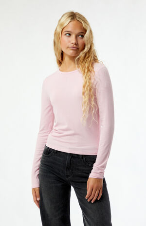Queen Long Sleeve Cropped T-Shirt image number 1
