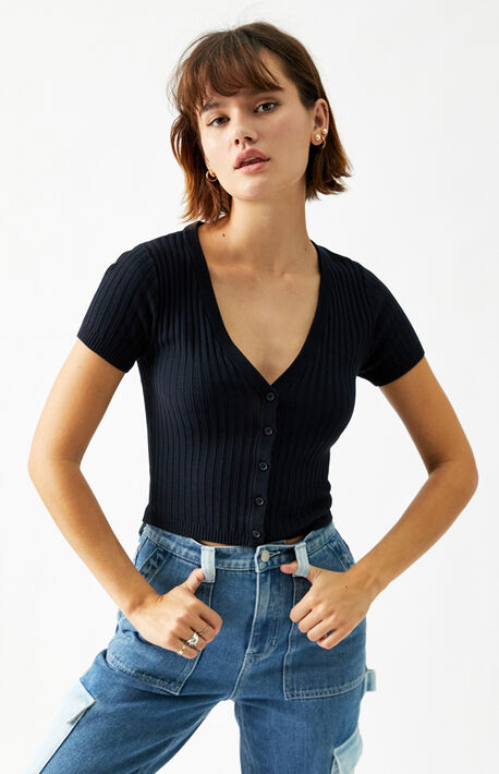 Slinky Cardigan T-Shirt