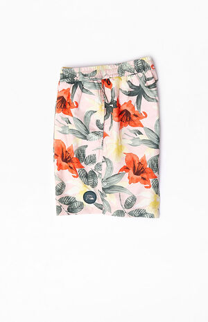 Recycled Everyday Garden 17" Swim Trunks image number 3