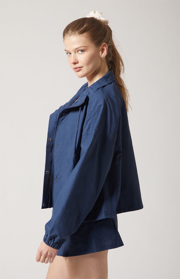 PAC 1980 Active Haven Crinkle Poplin Track Jacket