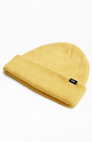 Yellow Core Basic Beanie image number 2
