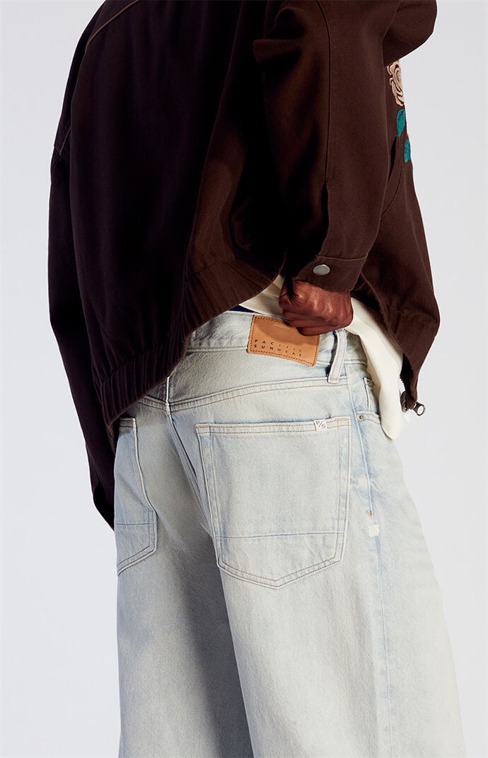 Pacsun Blake Extreme Baggy Jeans Light Indigo Wash