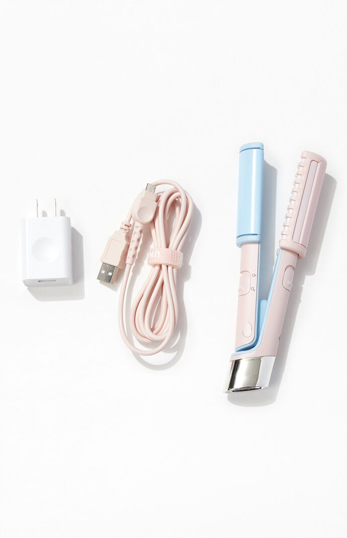 Blue USB Mini Hair Iron