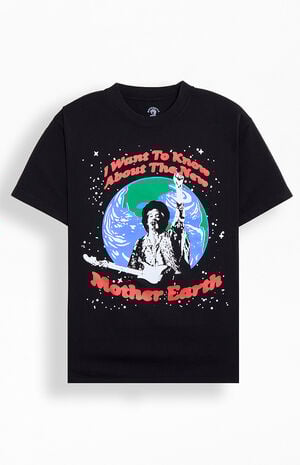 Jimi Hendrix Mother Earth T-Shirt image number 1