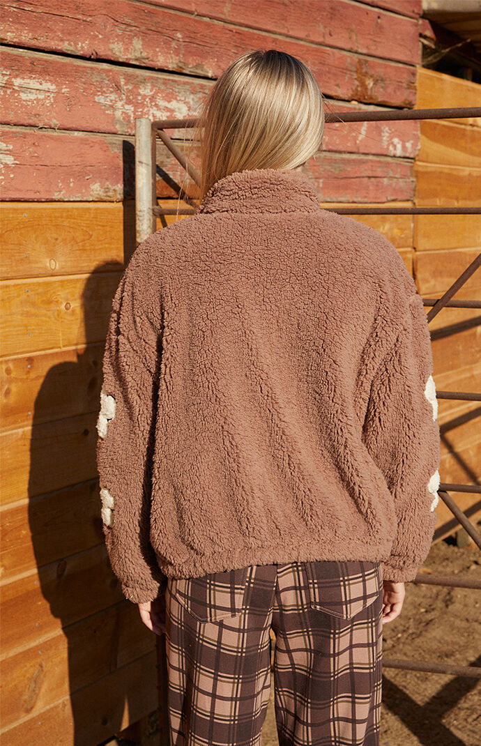 Teddy bear sale jacket pacsun
