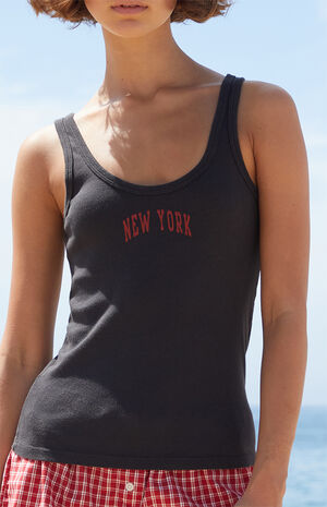 Black Beyonca New York Tank Top image number 2