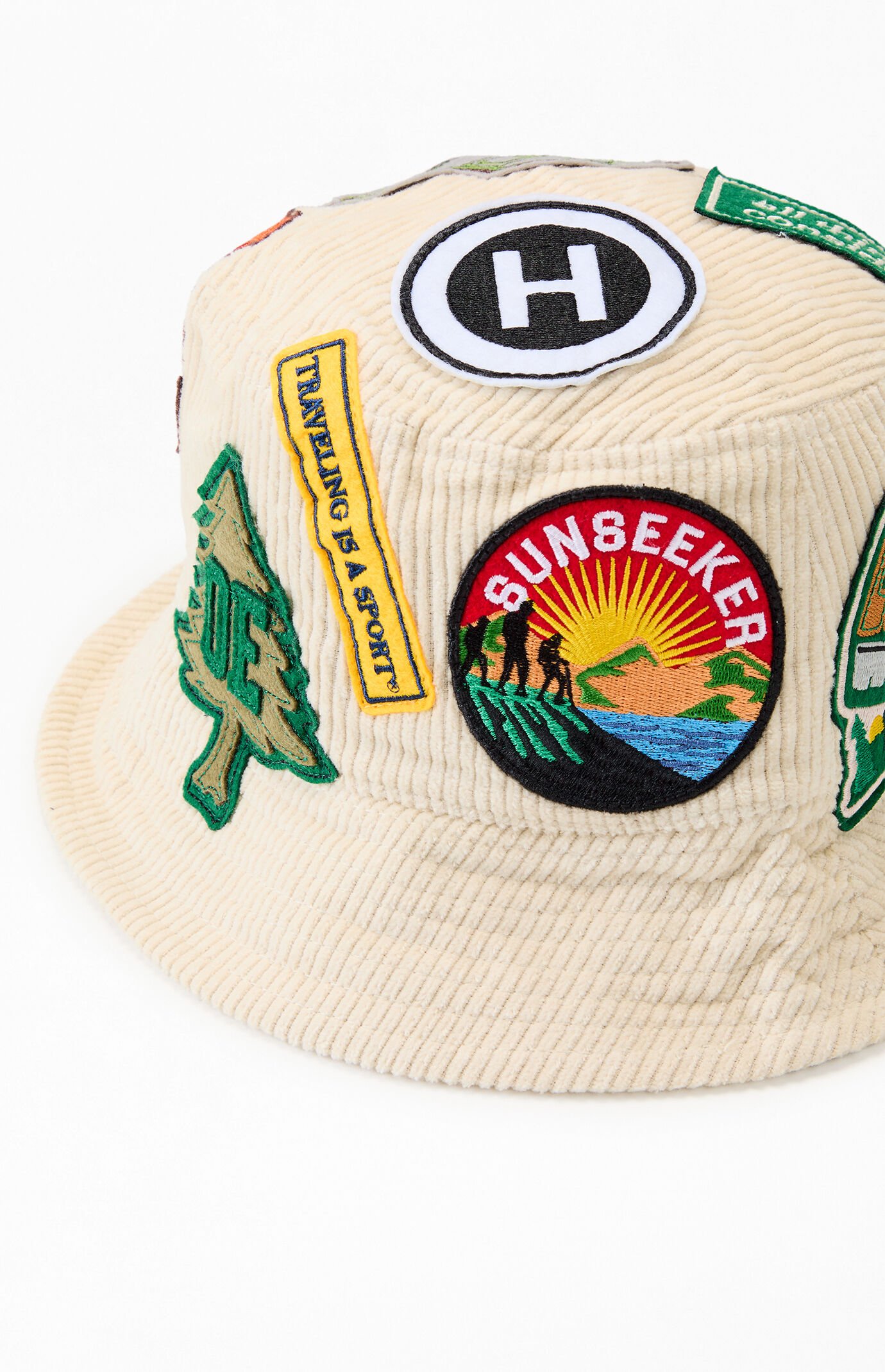 OYSTER EXPEDITION Patched Up Corduroy Bucket Hat | PacSun