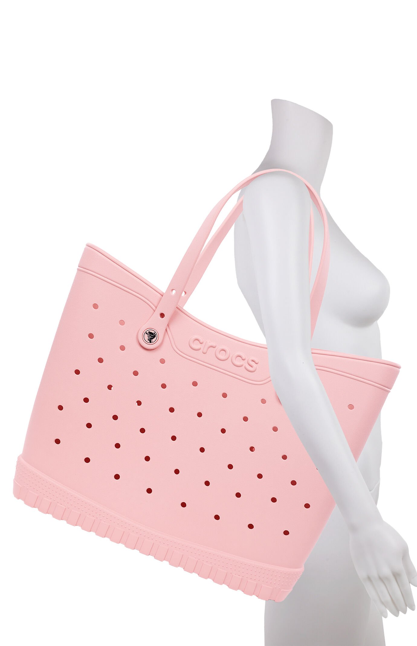 Crocs Light Pink Large Classic Tote Bag