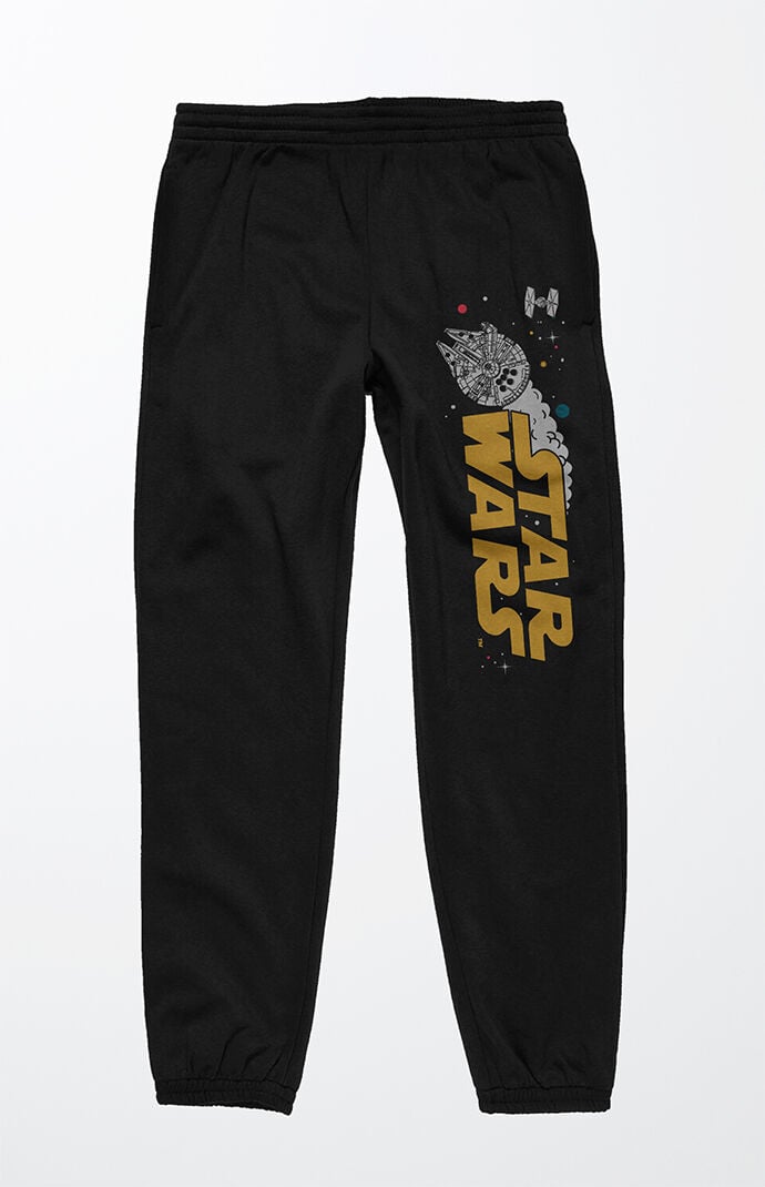 Bioworld Star Wars Logo Millennium Sweatpants PacSun