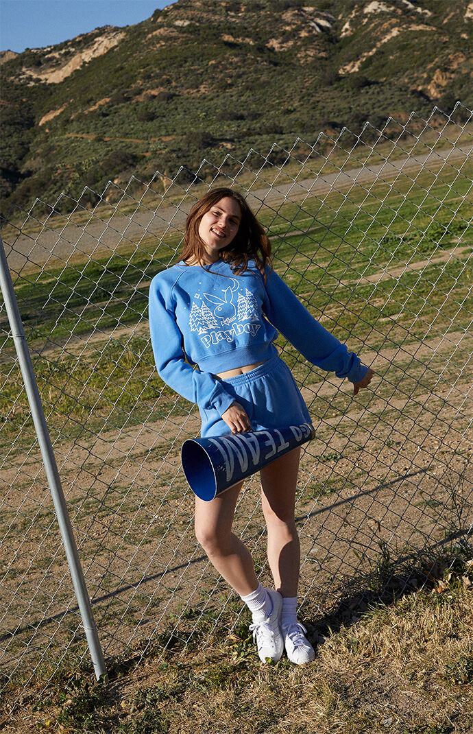 Playboy By PacSun Vintage Raglan Crew 