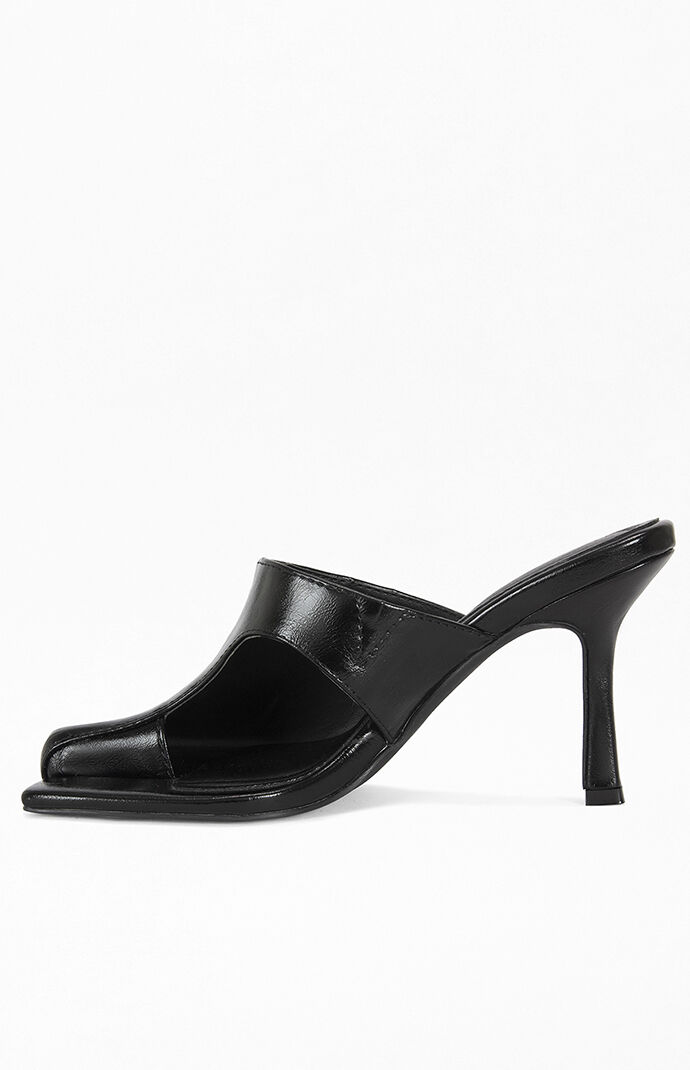 AZALEA WANG Women's Jonene Black Stiletto Pumps